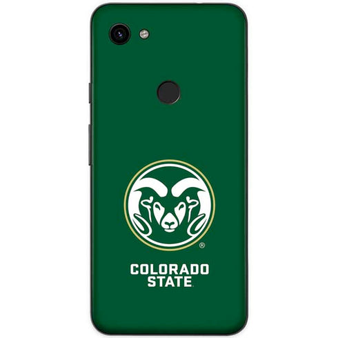 Colorado State University CSU Rams Logo Google Pixel 3a XL Skin